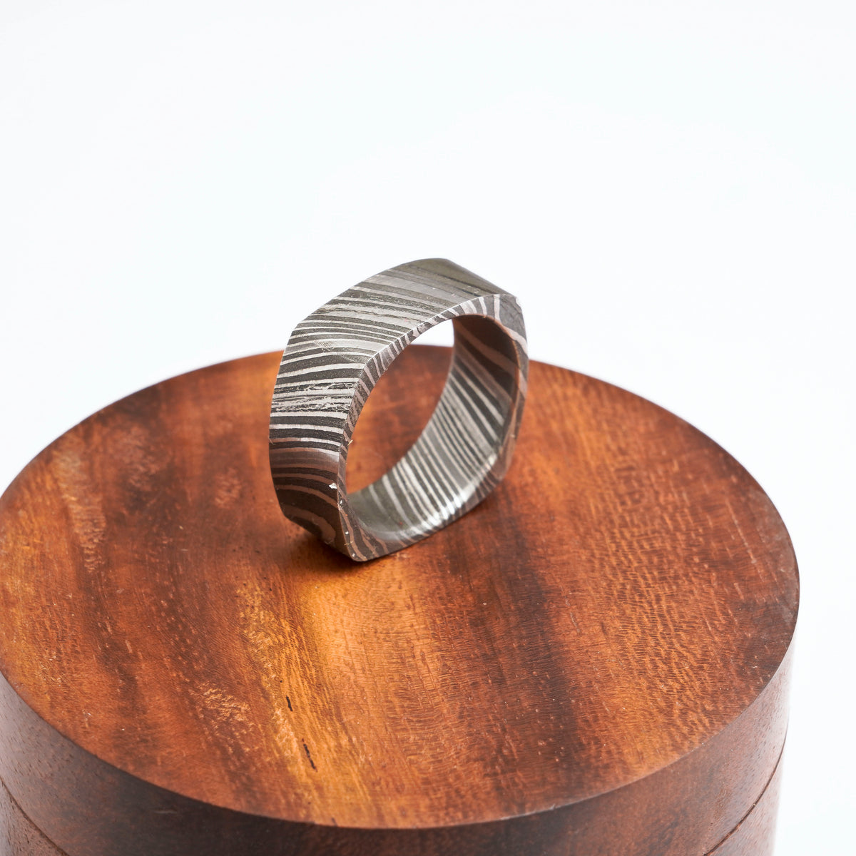 Damascus Ring for Unisex