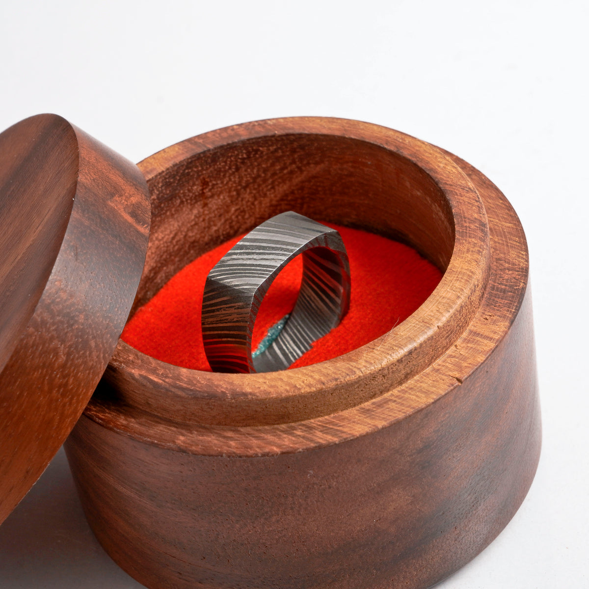 Damascus Ring for Unisex