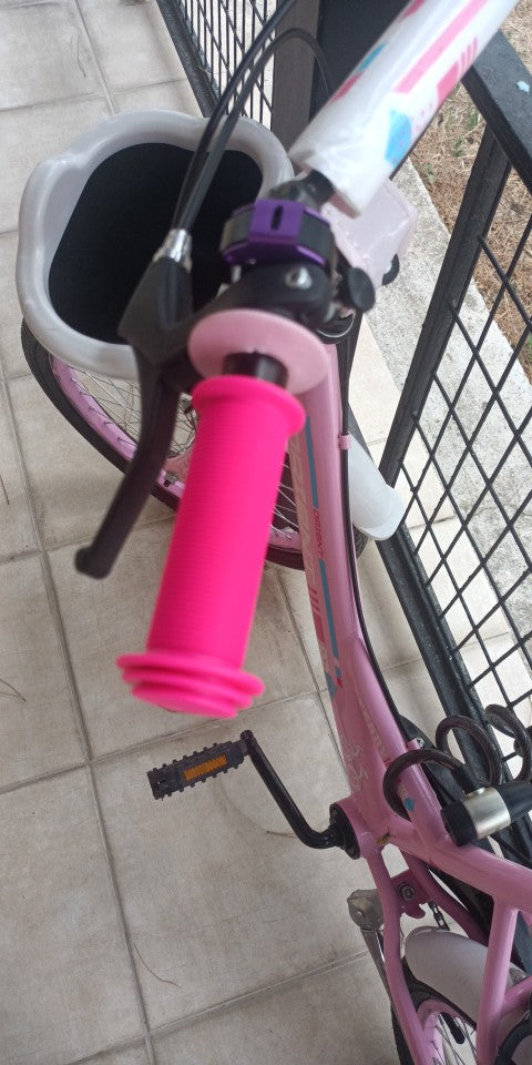 MTB Bike Handle Grips Sleeve Rubber Handlebar Grip Dia 22mm Kids Bike Tricycle