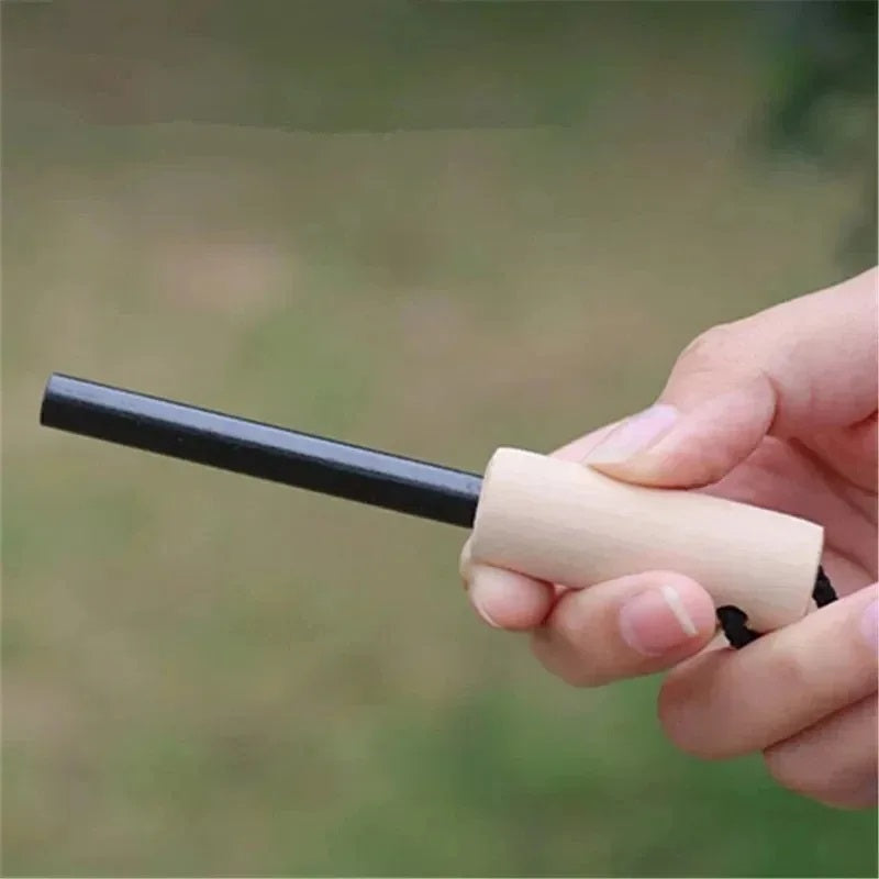 Magnesium Fire Starter Kit Portable Flint Steel Survival Lighter Camping Outdoor