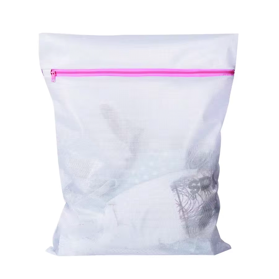 3x Zipped Laundry Washing Machine bags Mesh Net for Bra Socks Lingerie Underwear to Wash