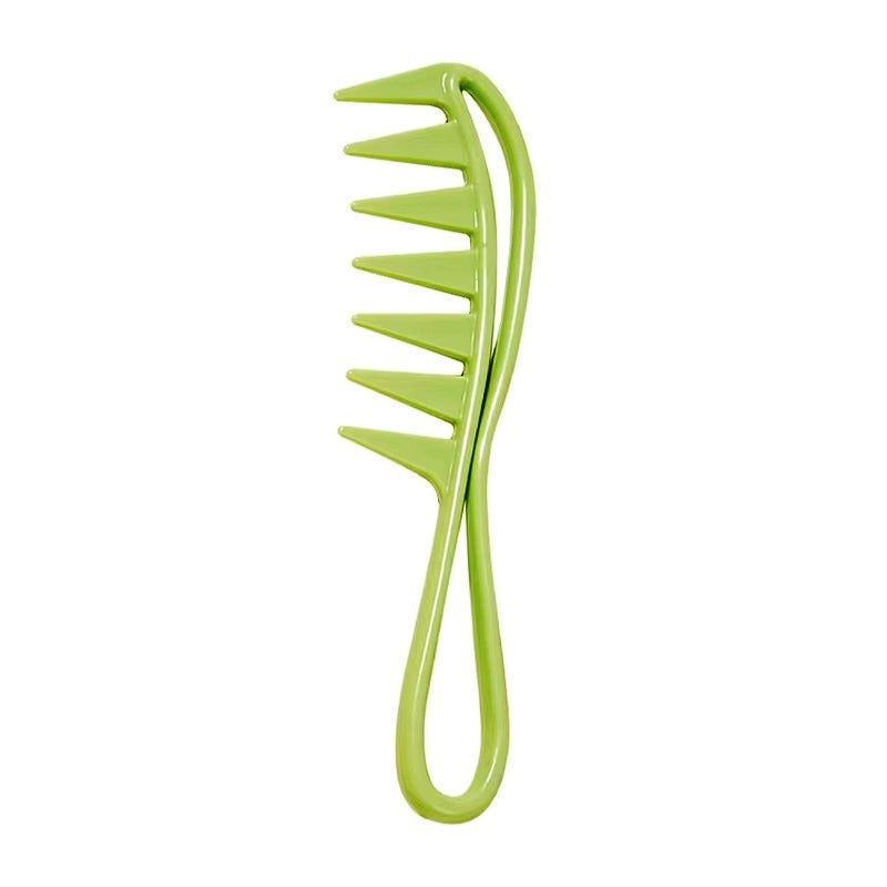 Shark Comb Toothed Plastic Comb with wide teeth suitable for dry wet Curling hair