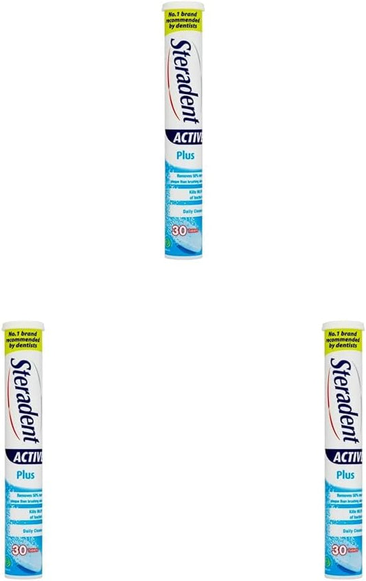Denture Cleaner | Steradent Active Plus | Le Javaid Traders