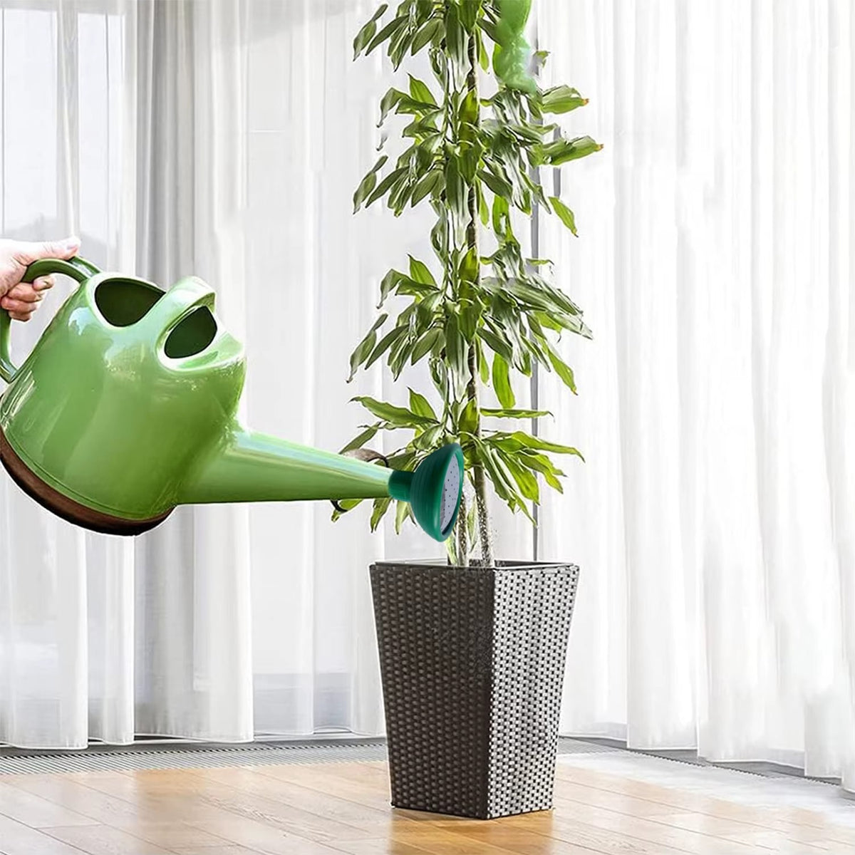Garden Watering Can Rose Head Water Sprinkler Hose Sprayer Replacement
