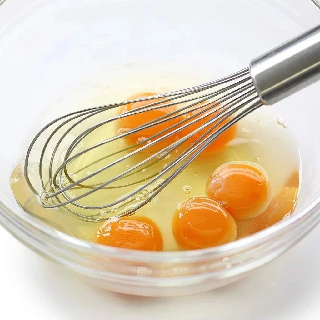 Stainless Steel Hand Whisk Mixer Balloon Milk Egg Beater Kitchen Cooking Tool
