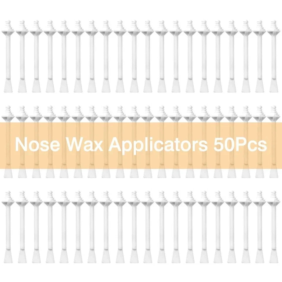 Nose Wax Applicators Sticks for Painless Hair Removal – Safe Tool for Men Women