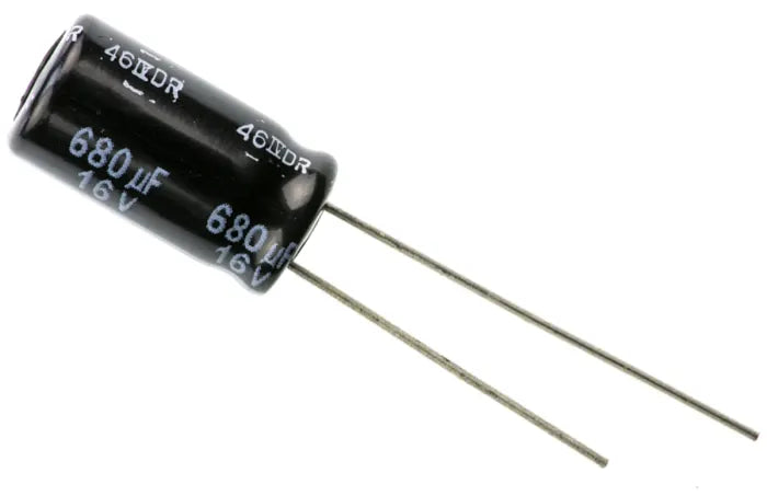 16V 680uF Capacitor Electrolytic Capacitors 5Pcs only size 8x12mm UK seller