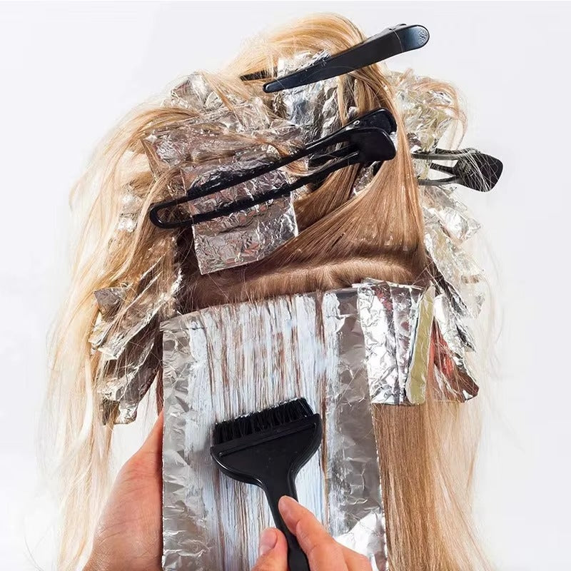 4pcs Hair Dye Kit Set Professional Hair Colour Dyeing Bowl Stirring Brush tools