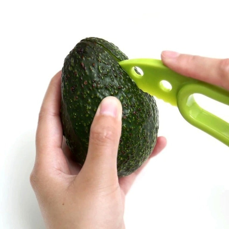 Avocado Slicer and Decanter Shea Corer Pulp Separator Kitchen Tool