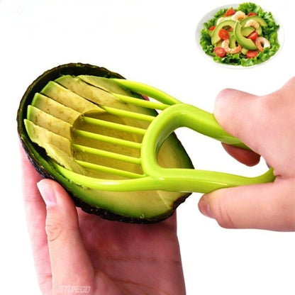 Avocado Slicer and Decanter Shea Corer Pulp Separator Kitchen Tool