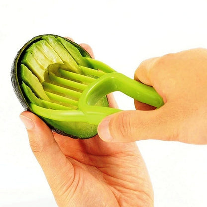 Avocado Slicer and Decanter Shea Corer Pulp Separator Kitchen Tool