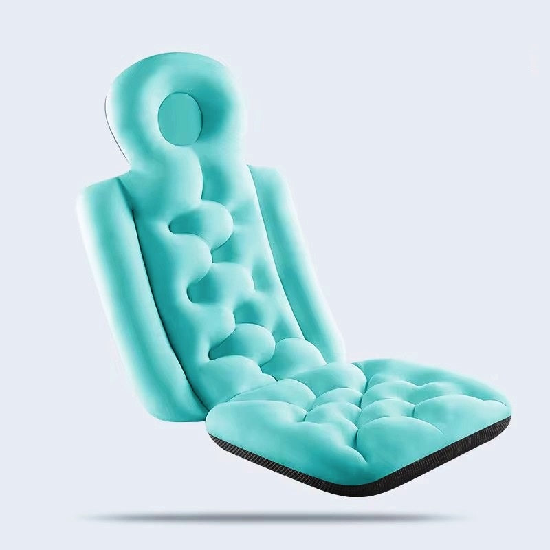 Full Body Bath Pillow Bathtub Cushion Bathing Pad Neck Back Relax Head Rest Anti-slip