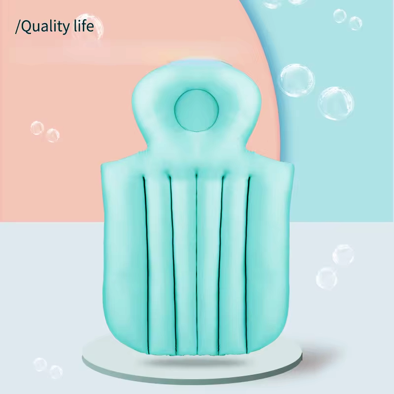 Full Body Bath Pillow Bathtub Cushion Bathing Pad Neck Back Relax Head Rest Anti-slip