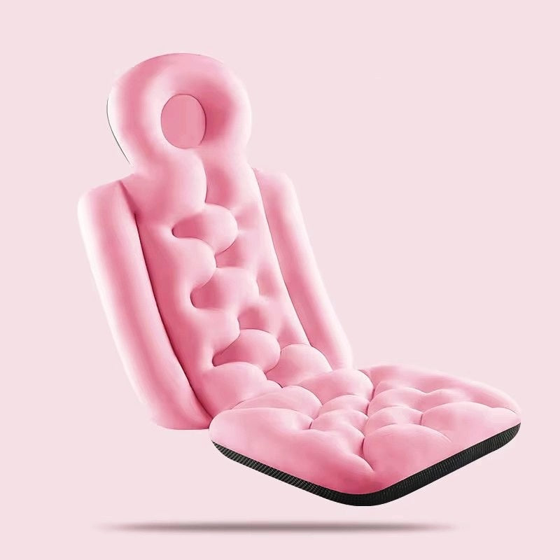 Full Body Bath Pillow Bathtub Cushion Bathing Pad Neck Back Relax Head Rest Anti-slip