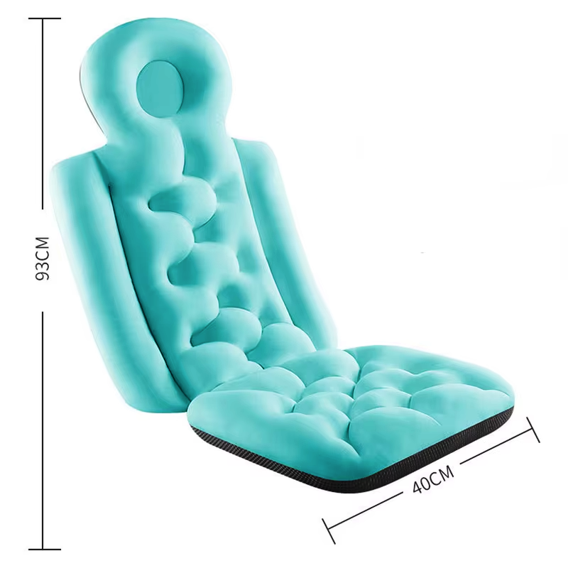Full Body Bath Pillow Bathtub Cushion Bathing Pad Neck Back Relax Head Rest Anti-slip