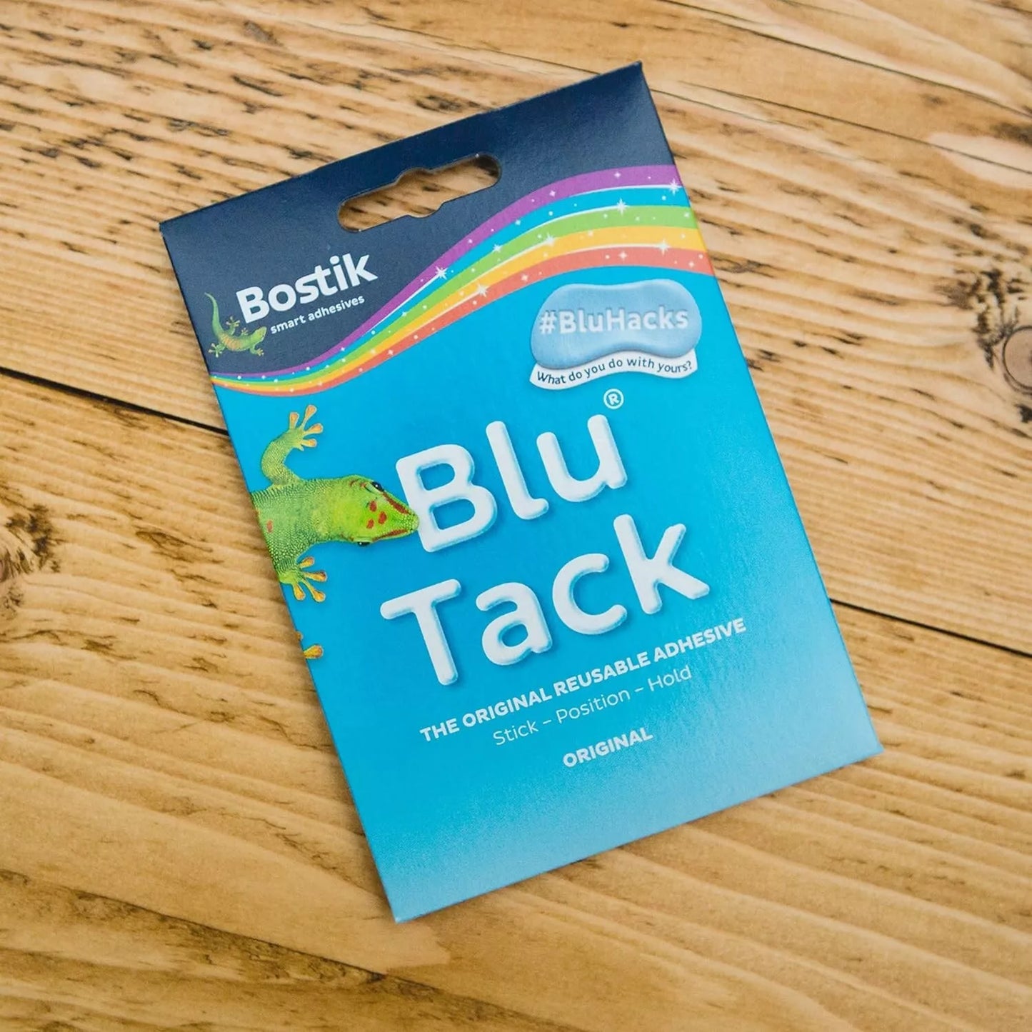 Bostik Blu Tack Multipurpose Reusable Adhesive Clean Safe & Easy to Use Non-Toxic