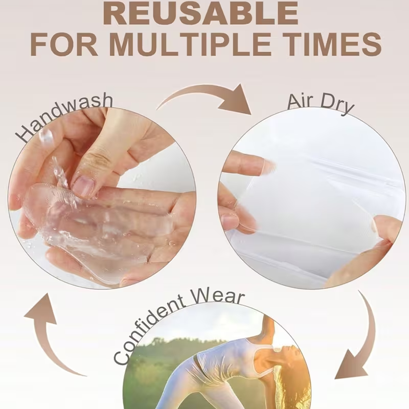 Camel toe concealer Pantyliners Intimate Pad Vagina Protector Avoid Embarrassed Women Protector Invisible Part