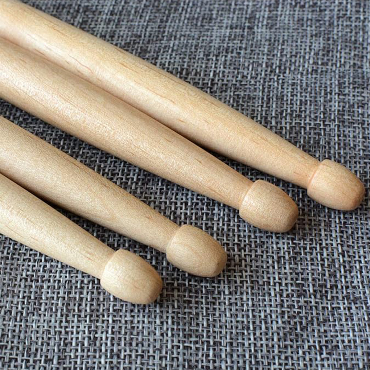 7A Drumsticks universal style drum sticks tough wooden elegant log colour 1 Pair