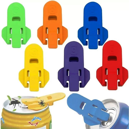Can Opener 6pcs Fizzy Drink Soft Drink Top Ring Can Opener Cola Beer Can Opener