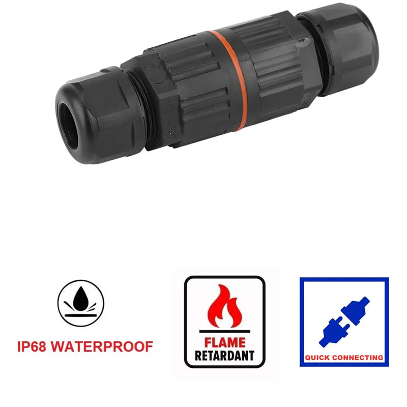 Cable Connectors 2-Way Lever Wire Connectors TeeTube 2-Entry 2-Pole 32A