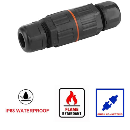 Cable Connectors 2-Way Lever Wire Connectors TeeTube 2-Entry 2-Pole 32A