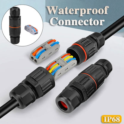 Cable Connectors 2-Way Lever Wire Connectors TeeTube 2-Entry 2-Pole 32A