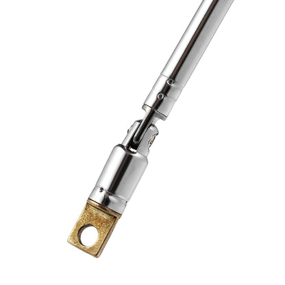 Radio Antenna AM FM Telescopic 4 Sections Universal Antenna 45-450MHZ 360° Rotate
