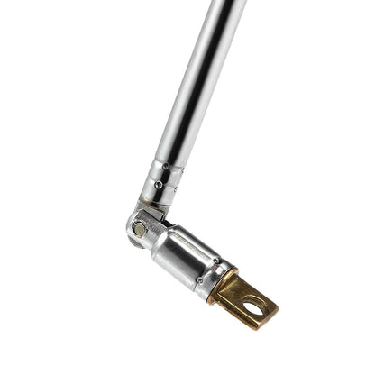 Radio Antenna AM FM Telescopic 4 Sections Universal Antenna 45-450MHZ 360° Rotate