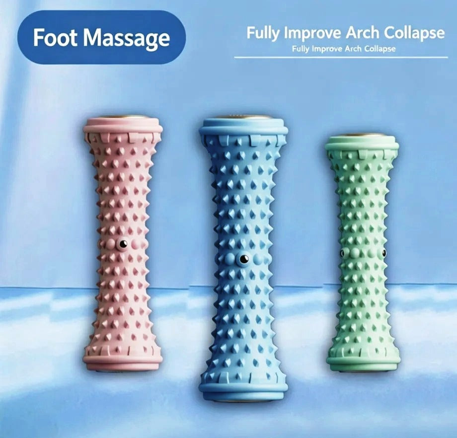 Foot Massage Roller Body Muscle Pain Relief Plantar Fascistic Feet Random Colour
