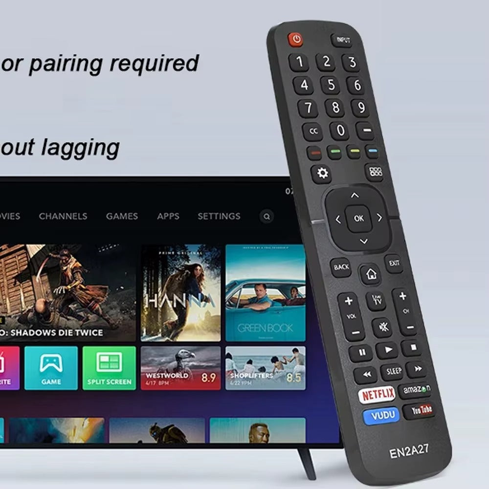 Hisense TV EN2A27 replacement remote for 43H7C 43H7C2 50H5C 50H6B 50H7GB 50H7GB1