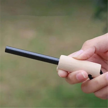 Magnesium Fire Starter Kit Portable Flint Steel Survival Lighter Camping Outdoor