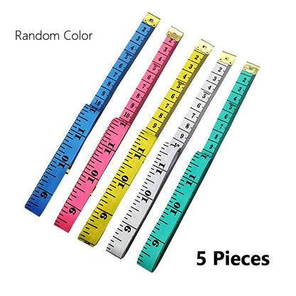 Body Waist Weight Height Measuring Tape Cloth Dress Fabric Sewing Tailor Ruler