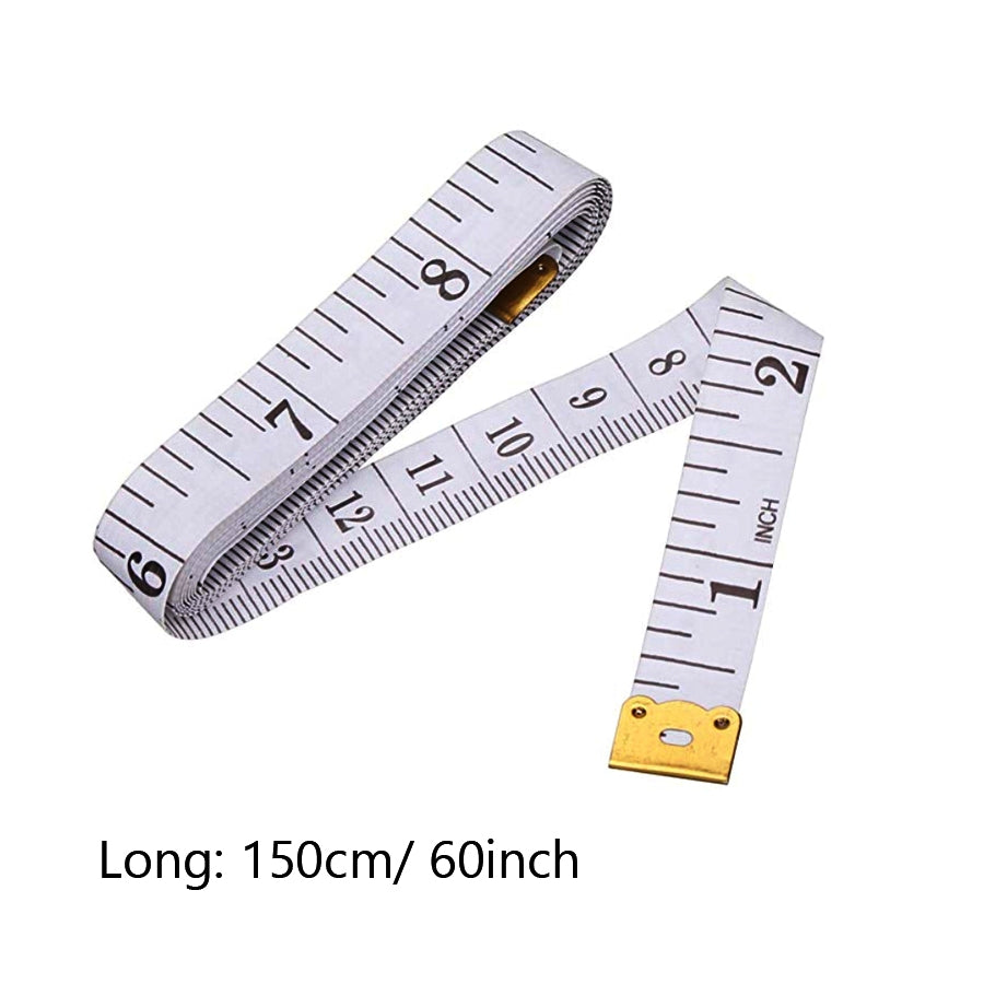 Body Waist Weight Height Measuring Tape Cloth Dress Fabric Sewing Tailor Ruler