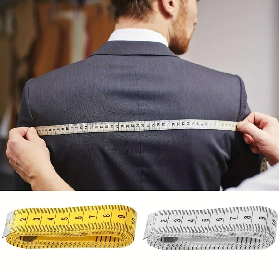 Body Waist Weight Height Measuring Tape Cloth Dress Fabric Sewing Tailor Ruler