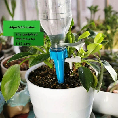 12pcs Gardening Irrigation System Self Water Bottle Automatic Watering Dripper