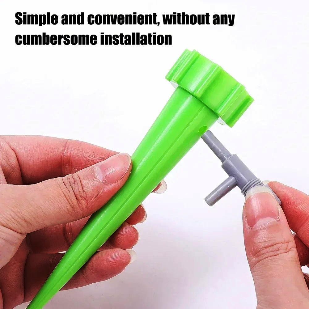 12pcs Gardening Irrigation System Self Water Bottle Automatic Watering Dripper