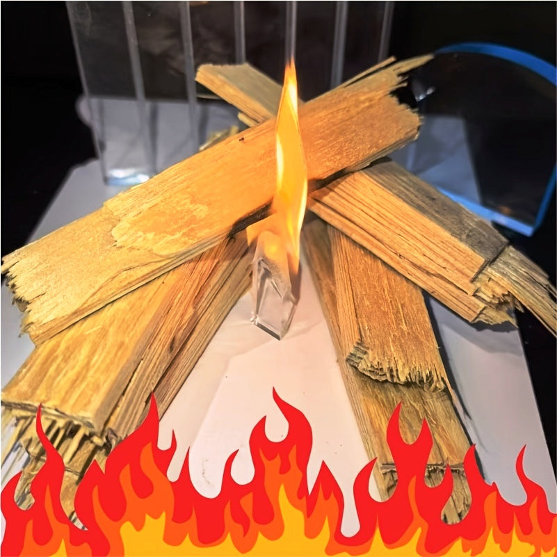 60pcs Fire Starter Sticks Portable Waxed Tinder Fire Lighters for Camping Hiking