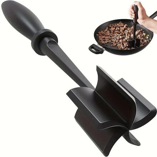 Meat Masher Potato Masher Mince Beef Ground Heat Resistant Suitable for Hamburger