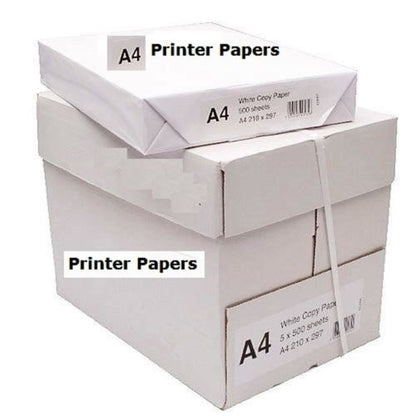 Printer paper A4 Multi-Purpose White Printer Paper 5 x Ream 2500 sheets