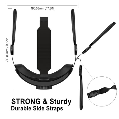 Head Strap Design For Meta Quest 2/Oculus Quest 2 Elite Strap Adjustable