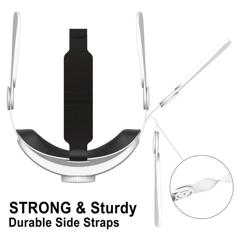 Head Strap Design For Meta Quest 2/Oculus Quest 2 Elite Strap Adjustable
