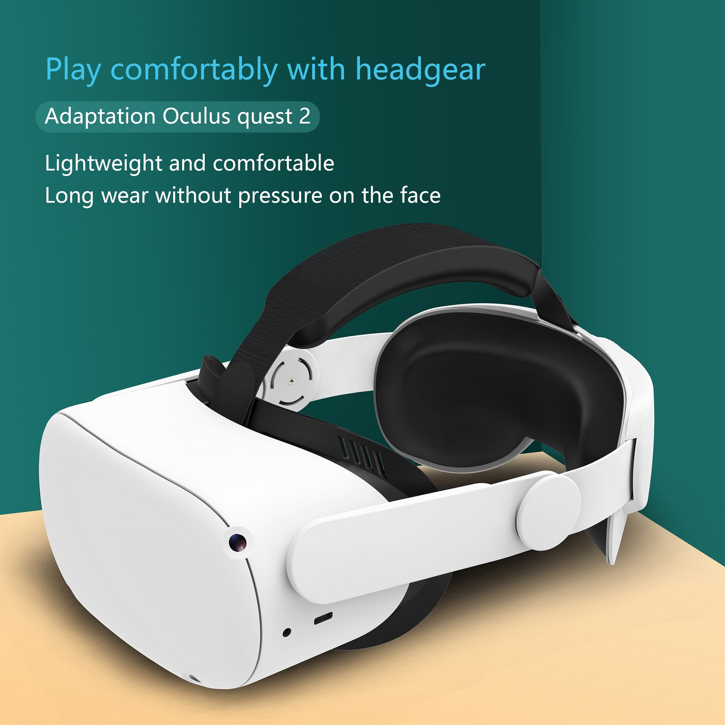 Head Strap Design For Meta Quest 2/Oculus Quest 2 Elite Strap Adjustable