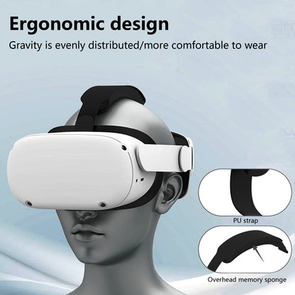 Head Strap Design For Meta Quest 2/Oculus Quest 2 Elite Strap Adjustable
