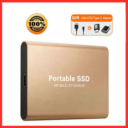 SSD High-speed Portable External Hard Drive Solid-state Drives for Laptop PC
