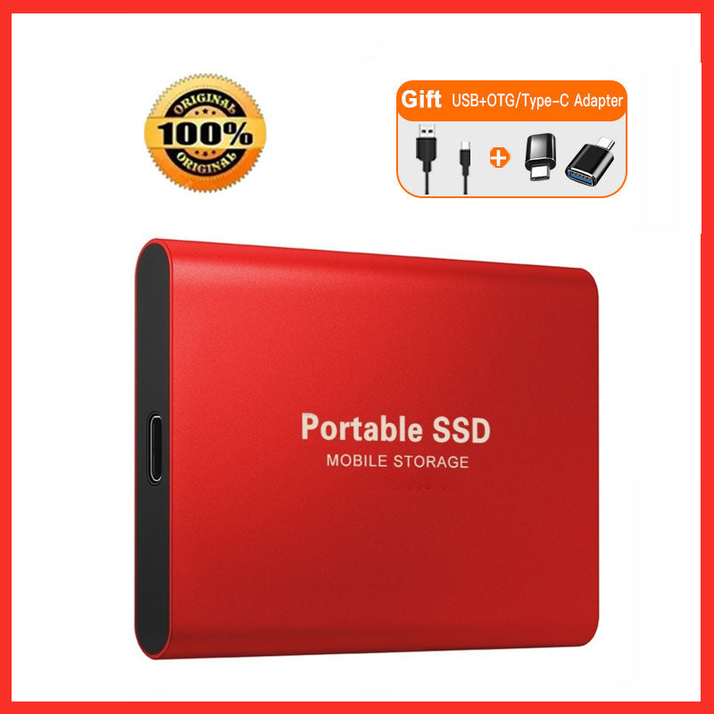 SSD High-speed Portable External Hard Drive Solid-state Drives for Laptop PC