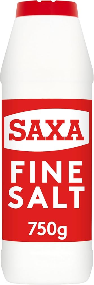 Saxa Table Salt for Table & Cooking 750g Drum Pack of 1