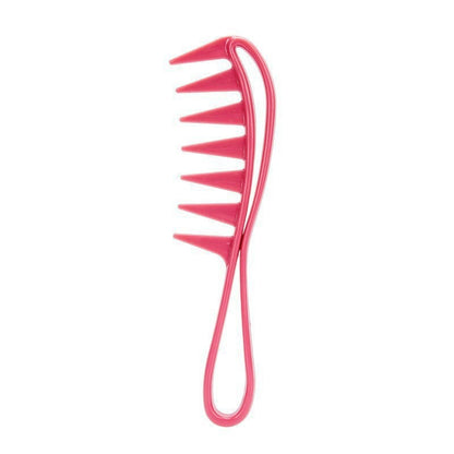 Shark Comb Toothed Plastic Comb with wide teeth suitable for dry wet Curling hair