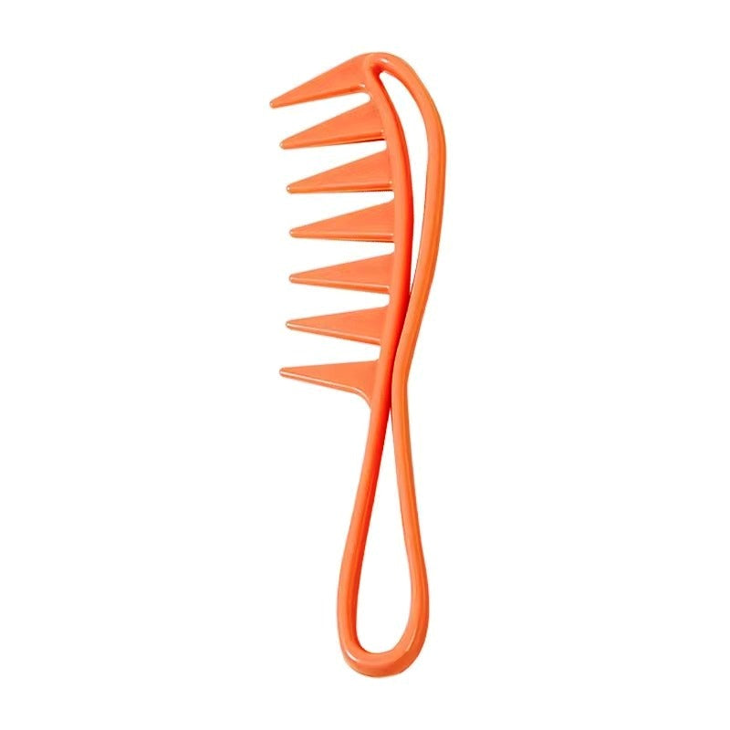 Shark Comb Toothed Plastic Comb with wide teeth suitable for dry wet Curling hair