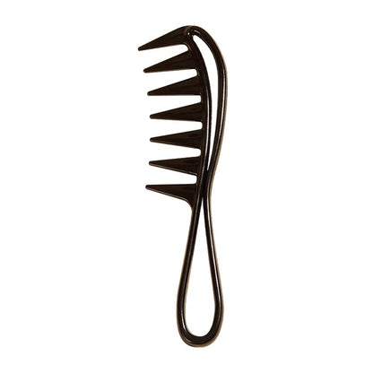 Shark Comb Toothed Plastic Comb with wide teeth suitable for dry wet Curling hair