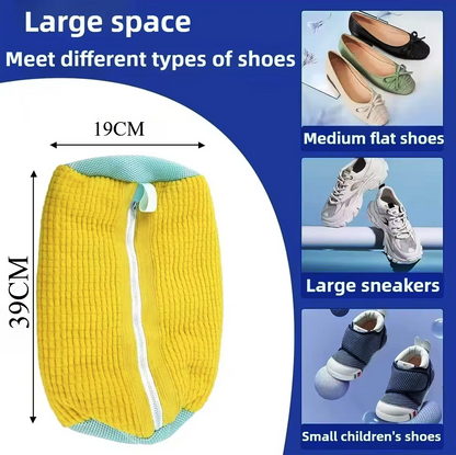 Shoes Washing Bag Reusable Laundry Net Machine Wash for All Shoe Types